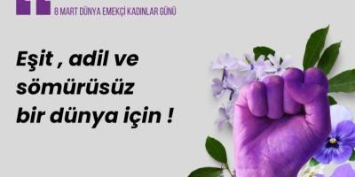 Tıp-İş: “Kadınların insan onuruna yaraşır koşullarda, güvenli bir şekilde yaşamasını sağlamak, herkesin üzerine düşen bir sorumluluk”