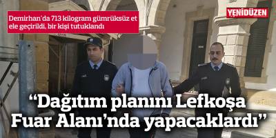 Demirhan'da 713 kilogram gümrüksüz et ele geçirildi, bir kişi tutuklandı