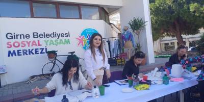 Girne’de “Ceketini Al da Gel’ isimli sanat atölyesi yapıldı