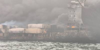 Kuzey Denizi'nde petrol tankeri ile kargo gemisi çarpıştı