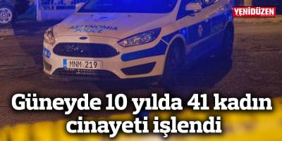 Güneyde 10 yılda 41 kadın cinayeti işlendi
