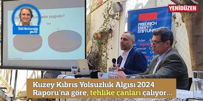 Kuzey Kıbrıs Yolsuzluk Algısı 2024 Raporu’na göre, tehlike çanları çalıyor...