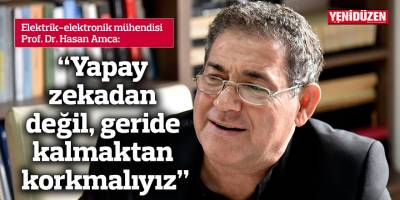 Amca: "Yapay zekadan değil, geride kalmaktan korkmalıyız"