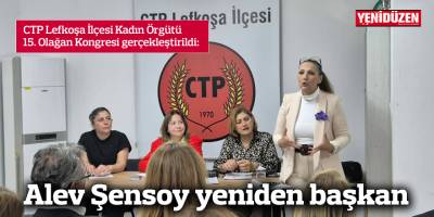 Alev Şensoy yeniden başkan