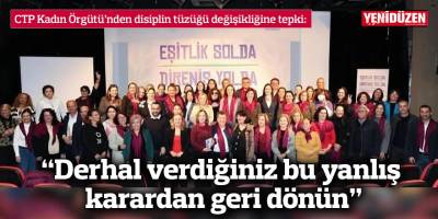 “Derhal verdiğiniz bu yanlış karardan geri dönün”