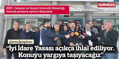 “İyi İdare Yasası açıkça ihlal ediliyor. Konuyu yargıya taşıyacağız”
