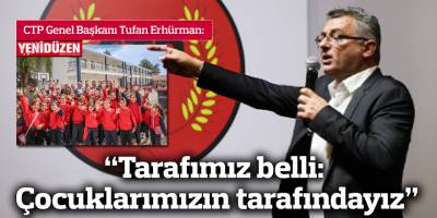 “Tarafımız belli: Çocuklarımızın tarafındayız”