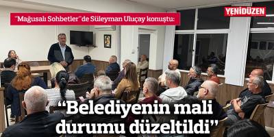“Belediyenin mali durumu düzeltildi”