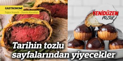 Tarihin tozlu sayfalarından yiyecekler