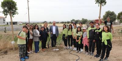 Değirmenlik’e 110 fidan dikildi