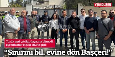 "Sınırını bil, evine dön Başçeri!"