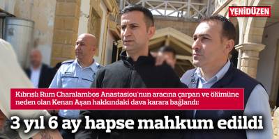 3 yıl 6 ay hapse mahkum edildi