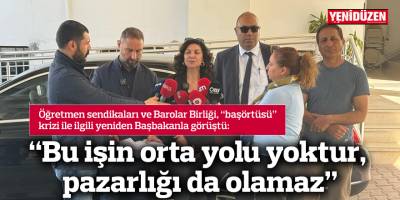 “Bu işin orta yolu yoktur, pazarlığı da olamaz”