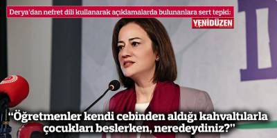 “Öğretmenler kendi cebinden aldığı kahvaltılarla çocukları beslerken, neredeydiniz?”