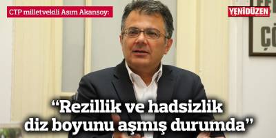 “Rezillik ve hadsizlik diz boyunu aşmış durumda”