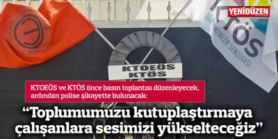 “Toplumumuzu kutuplaştırmaya çalışanlara sesimizi yükselteceğiz”