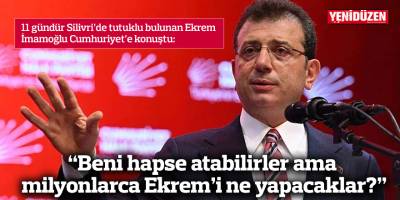 "Benimle birlikte yol arkadaşlarımı da hapse attılar"