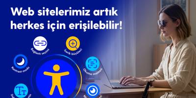 Kuzey Kıbrıs Turkcell web sitelerine erişilebilirlik menüsü ekledi