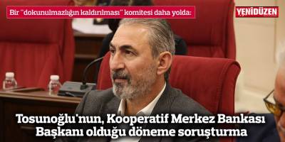 Bir "dokunulmazlığın kaldırılması" komitesi daha yolda