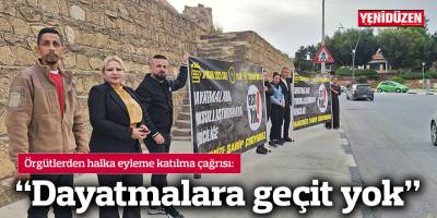 Örgütlerden halka eyleme katılma çağrısı