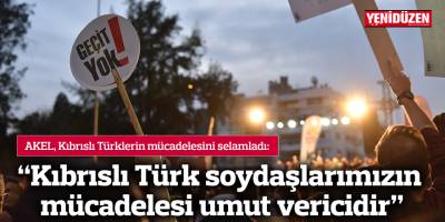 "Kıbrıslı Türk soydaşlarımızın mücadelesi umut vericidir"