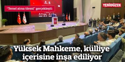Yüksek Mahkeme, külliye içerisine inşa ediliyor