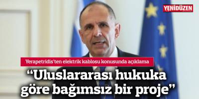 "Uluslararası hukuka göre bağımsız bir proje"