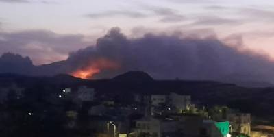 Güngör yine alev aldı