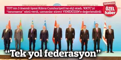 “Tek yol federasyon”