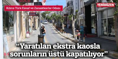 "Yaratılan ekstra kaosla sorunların üstü kapatılıyor”