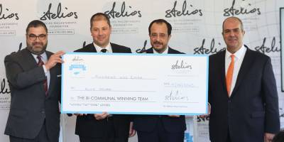 Kıbrıslı Rum ve Kıbrıslı Türk girişimciler 410 bin Euro’luk ödülü paylaştı