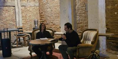 Yazar Karim Kattan, Lefkoşa’da okurlarıyla buluştu