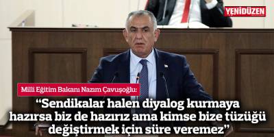“Sendikalar halen diyalog kurmaya hazırsa biz de hazırız ama kimse bize tüzüğü değiştirmek için süre veremez”