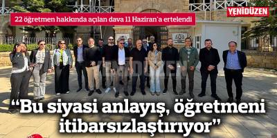 “Bu siyasi anlayış, öğretmeni itibarsızlaştırıyor”