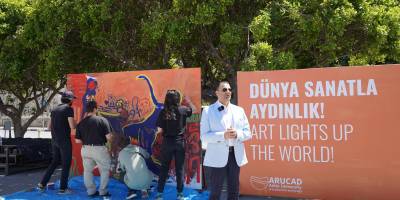 ARUCAD, Girne Ramadan Cemil Meydanı’nda etkinlik düzenledi