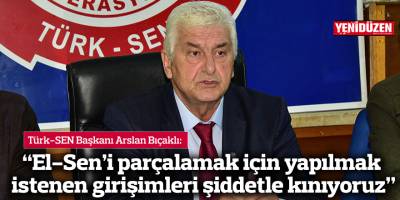 Bıçaklı: “El-Sen’i parçalamak için yapılmak istenen girişimleri şiddetle kınıyoruz”
