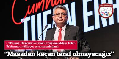 “Masadan kaçan taraf olmayacağız”