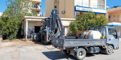 Gazimağusa Belediyesi’nden atıl eve müdahale