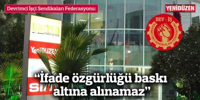 “İfade özgürlüğü baskı altına alınamaz”