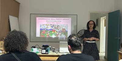 Bağımsızlık Yolu Örgüt Okulu ekososyalizm konusunda eğitim verdi