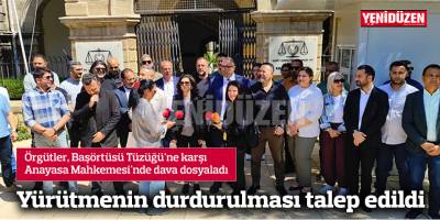 Yürütmenin durdurulması talep edildi