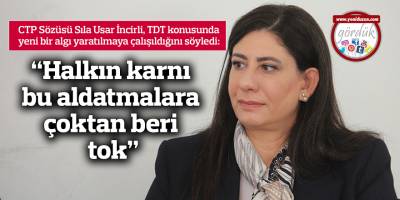 “Halkın karnı bu aldatmalara çoktan beri tok”