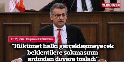 "Hükümet halkı gerçekleşmeyecek beklentilere sokmasının ardından duvara tosladı"
