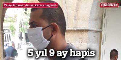 Cinsel istismar davası karara bağlandı