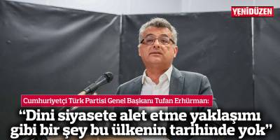 "Dini siyasete alet etme yaklaşımı gibi bir şey bu ülkenin tarihinde yok"