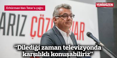​​​​​​​“Dilediği zaman televizyonda karşılıklı konuşabiliriz”