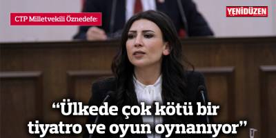 “Ülkede çok kötü bir tiyatro ve oyun oynanıyor”