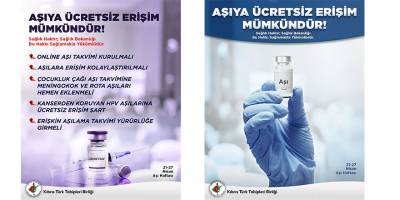 KTTB: “Aşıya ücretsiz erişim mümkündür; sağlık haktır, Sağlık Bakanlığı bu hakkı sağlamalı"