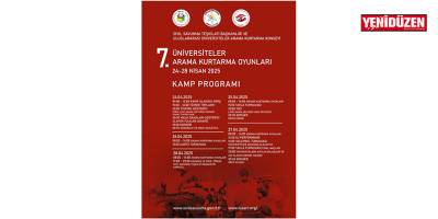 Üniversiteler Arama Kurtarma Oyunları bugün başlıyor