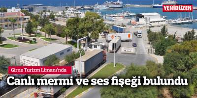 Girne Turizm Limanı’nda canlı mermi ve ses fişeği